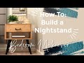 DIY Nightstand with Drawer for Bedroom Makeover