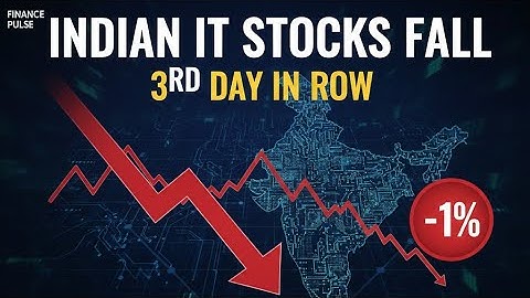 Indian IT Stocks Fall 3rd Day in a Row | Nifty IT Drops 1% Ahead of Fed FOMC Decision