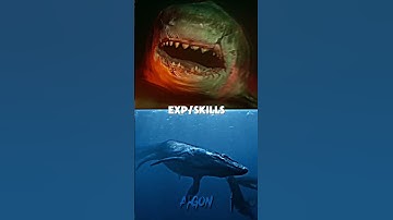 MEGALODON VS MOSASAURUS | #meg2 #jurassicworld #megalodon #mosasaurus #movie #ARGON