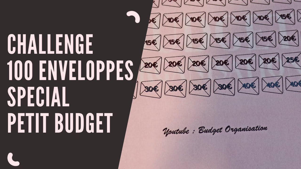 ✨ Nouveau challenge ✨ Challenge 100 enveloppes petit budget 💰🪙 