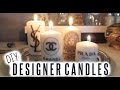DIY: Designer Candles ♡