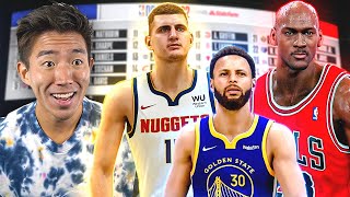 We Did A NBA 2K23 Fantasy Draft w/ Legends!