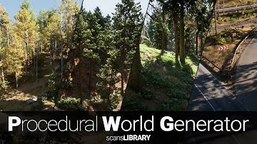 Procedural World Generator - Cinematic Trailer / #pcgaming #ue5 #unrealengine #gamedev #pcg