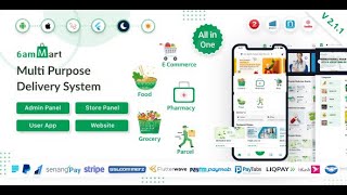 6amMart v2.1.1 -Multivendor Food, Grocery, eCommerce, Parcel, Pharmacy delivery app in Hindi 2023 screenshot 3