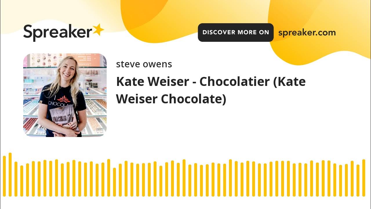 Kate Weiser Chocolatier (Kate Weiser Chocolate) YouTube