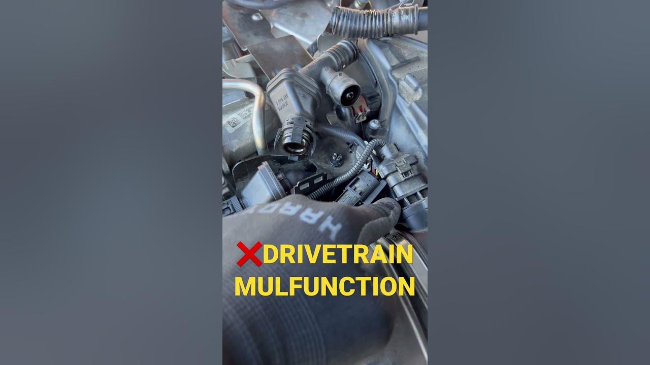 BMW DRIVETRAIN MALFUNCTION easy fix YouTube