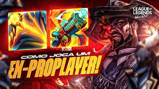 O VERDADEIRO NÍVEL DE UM MONARCA E EX-PRO PLAYER! | LoL Wild Rift