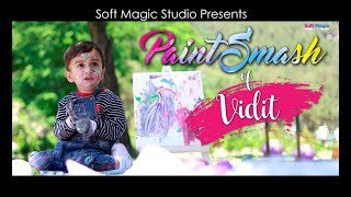 Paint Smash of Vidit on his 2nd birthday | Soft Magic Studio | 2019 screenshot 4