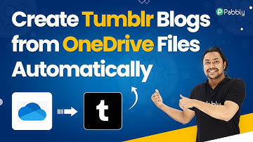 Create Tumblr Blogs from OneDrive Files Automatically