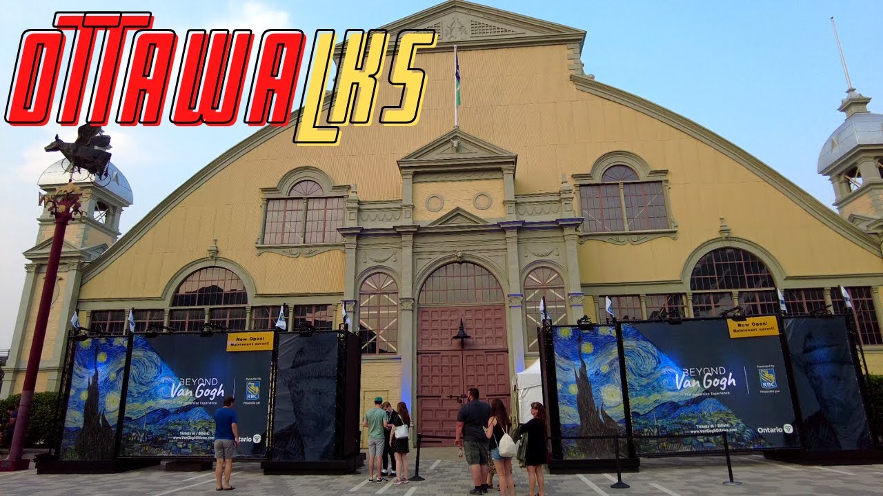 Sunset bike ride from Lees ave to Dow's Lake - via Glebe & Rideau Canal - Ottawa summer tour 2021