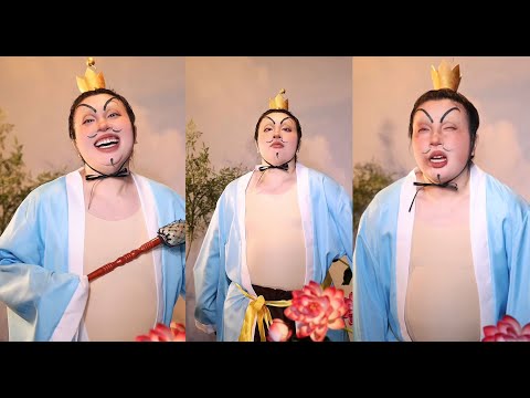 這次我們要放的就是原聲版哪吒，這壹次顔值是差不多了#搞笑 #美妝教學 #挑战100个反派角色 #makeup #cosplay #哪吒2角色cos