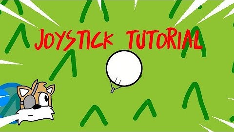 como hacer un joystick en pocket code!