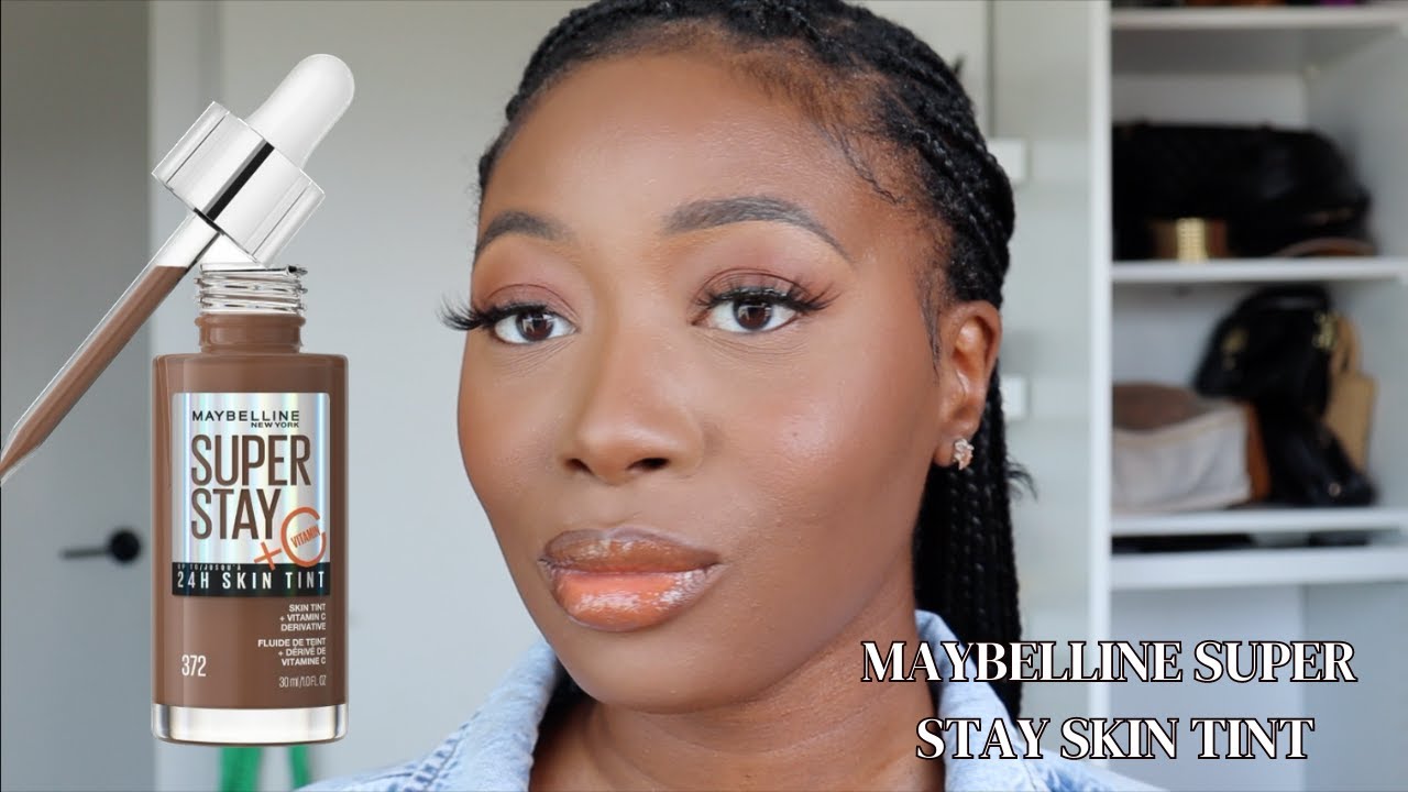 BEST DRUG STORE SKIN TINT? *NEW* Maybelline Super Stay Skin Tint Shade 372  - 11 hour wear test 