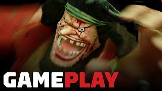 Jump Force Beta - Blackbeard vs Toguro Gameplay