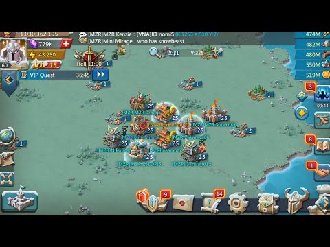 Training troops for KvK, Chill Stream - Lords Mobile - YouTube