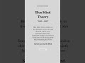 Blue Mind Theory🌊 #psychology #motivation#life #viral#shorts#foryou#selfimprovement