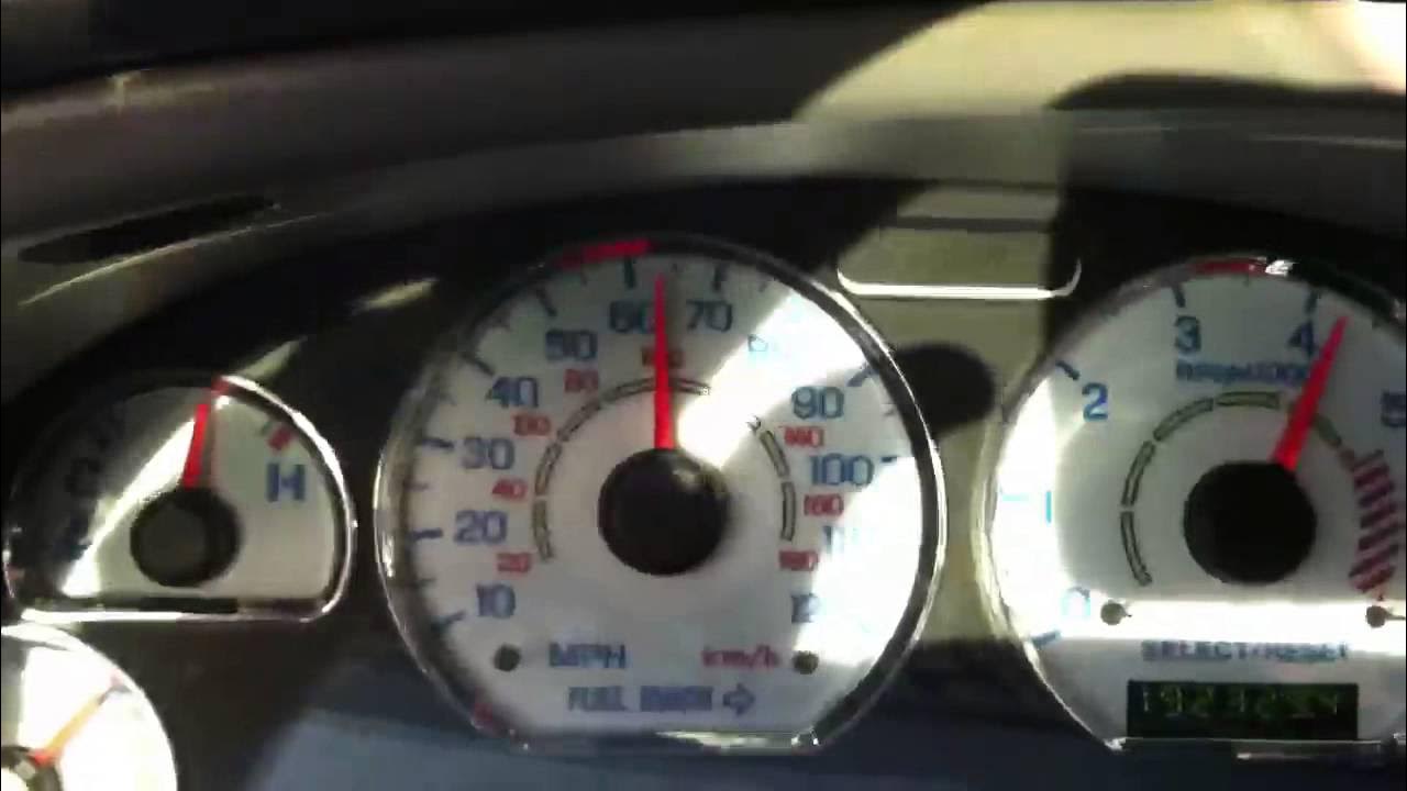 2004 mustang v6 0-60 - YouTube