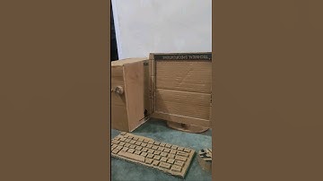 Cardboard 🤩 beautiful ❤️ computer .........  #viral #artwork #shorts #handmade #carboardcraft #trend