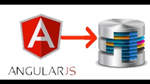 Tutorial 2 - Insert Data Into Database Using AngularJS