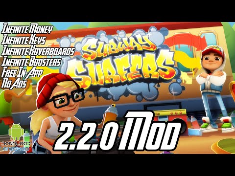Subway Surfers 2.2.0 Mod (Infinite Money, Keys, Hoverboards, Booster, Free  In-App, No Ads) APK 