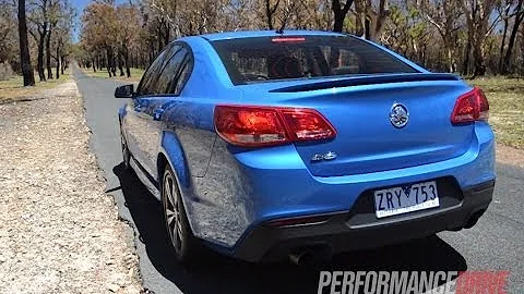 2014 Holden VF Commodore SV6 engine sound and 0-100km/h