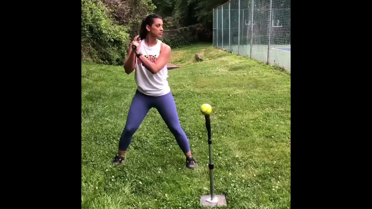 Softball Hitting Drill L Load