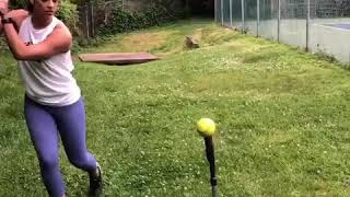 Softball hitting Drill - “L” Load