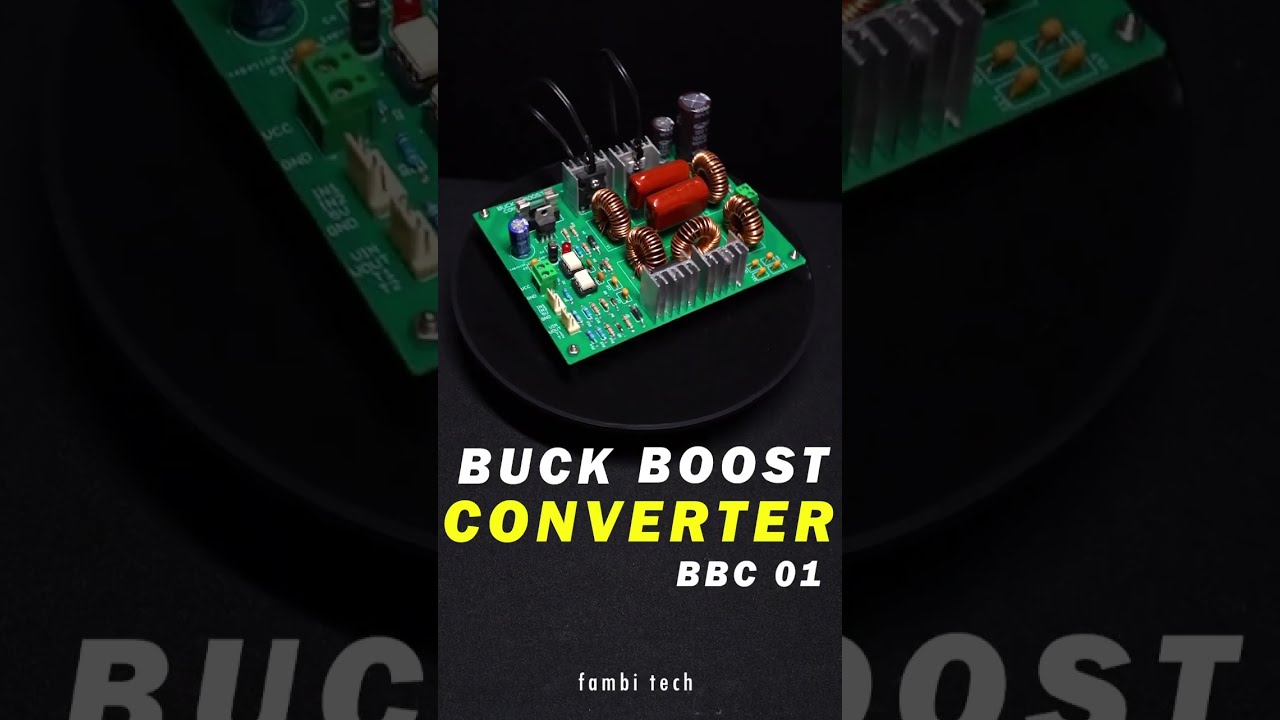 Buck Boost Conveter 200W 0 100V Output