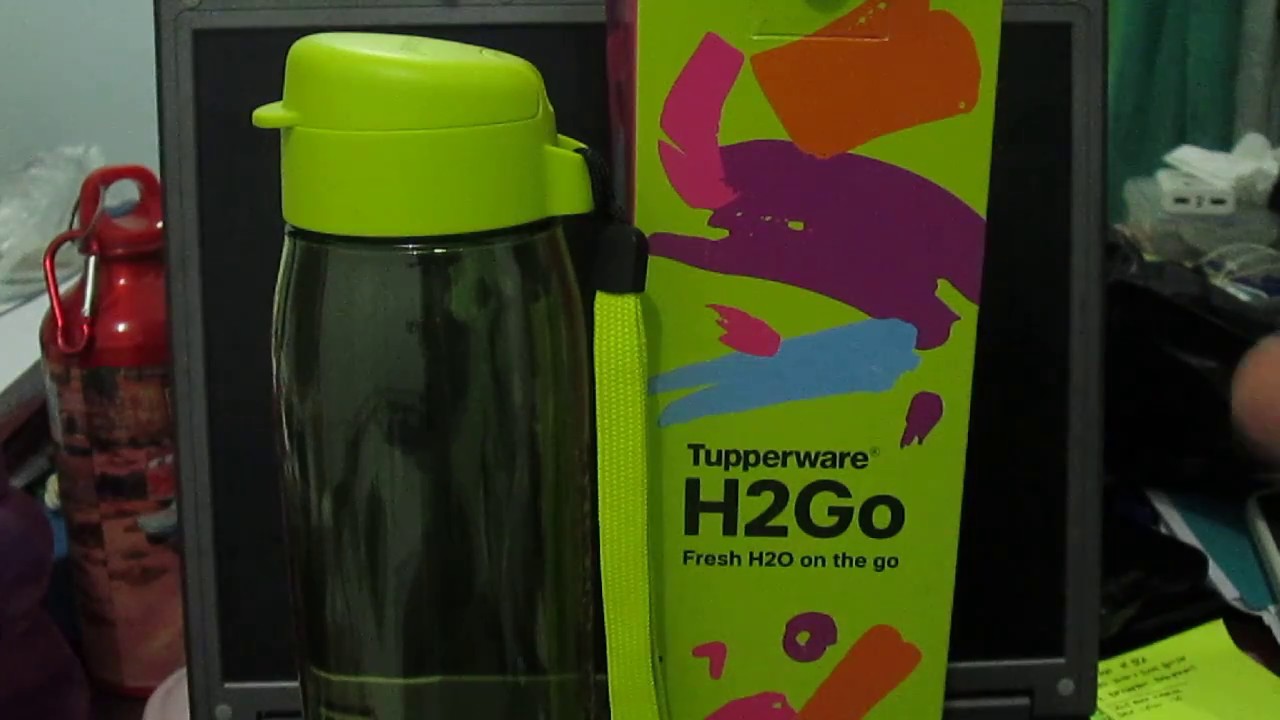 Tupperware H2Go Botol Minum  YouTube