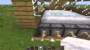 Minecraft Tutorial - How to make a redstone lava trap