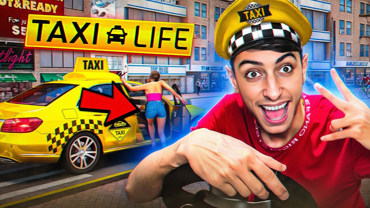 AMH LIVE - ՏԱՔՍԻ Ա ՔՇՈՒՄ ԲԱՐՍԵԼՈՆԱՅՈՒՄ🇪🇸😎😂 / Taxi Life: A City Driving Simulator