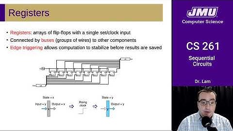 JMU CS261 18 Sequential Circuits Part 03 - Flip-flops
