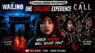 Best Korean Horror Movies You Can't Watch Alone 👻 | The Wailing + The Call Explained Hindi#filmyaka