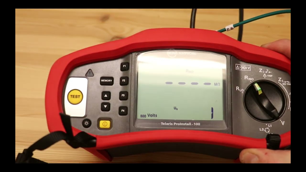 Käyttöönottomittari Amprobe - miten toimii?