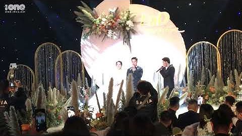 Bùi Tiến Dũng song ca với Chi Dân trong tiệc cưới