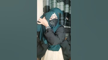 Simple Hijab Tutorial 🥰😍 #shorts #hijab #hijabstyle #fashion