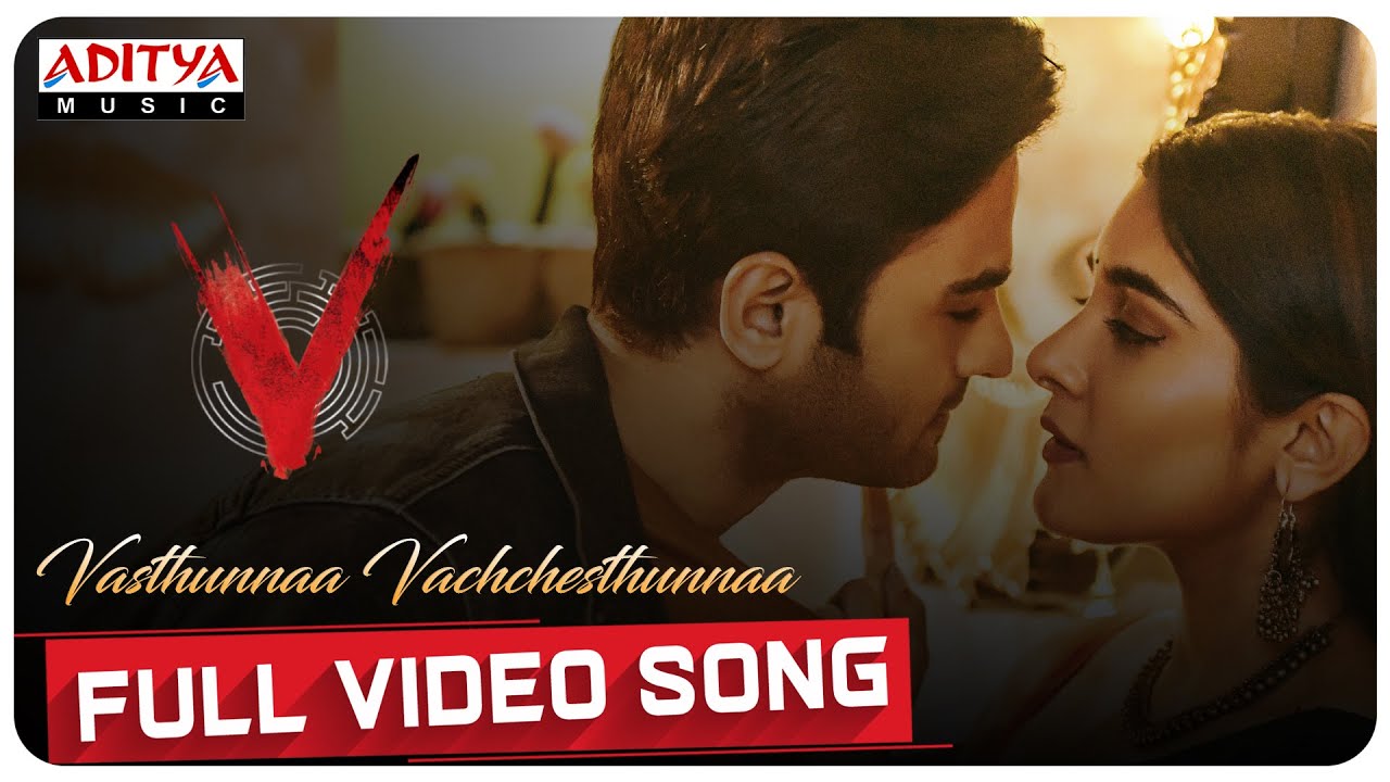 Vasthunnaa Vachchesthunnaa Full Video Song  V Songs  Nani Sudheer Babu  Amit Trivedi