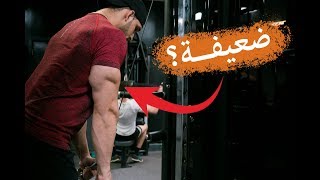 تمارين تضخيم الترايسبس