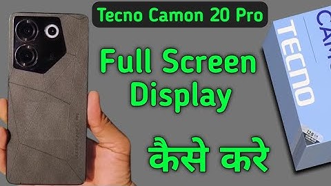 Tecno Camon 20 Pro full Screen kaise kare, how to set Gesture navigation in tecno, using full Screen