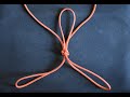 How to tie the Fiador Knot