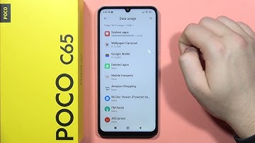 POCO C65: Check Mobile Data Usage - View SIM Card Data Stats #pocophone