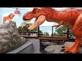 T-Rex VS Lion! Dinosaur Movie Jurassic World 2 Fallen Kingdom Last Scene