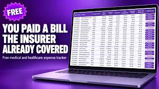 Medical & Healthcare Expense Tracker — Full Walkthrough Tutorial (Excel & Google Sheets)