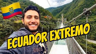 AVENTURA EXTREMA EN ECUADOR | Baños de Agua Santa by Gustavo Eduardo 419 views 7 months ago 11 minutes, 58 seconds