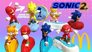 Sonic 2 Cajita Feliz de McDonald&#39;s | Juguetes de Super Sonic, Tails, Knuckles | PARTE 3 (Abril 2022)