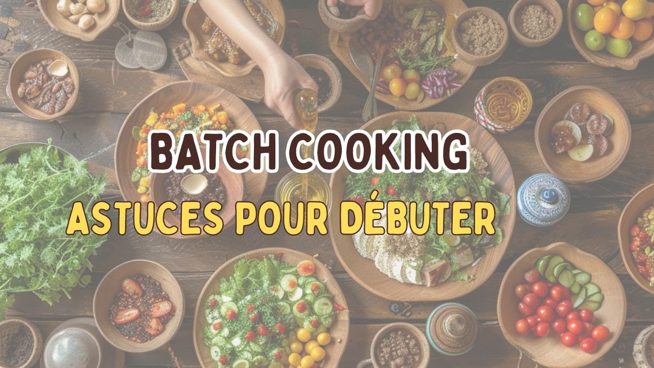 Mes 10 meilleures astuces pour réussir un Batch Cooking  🤭