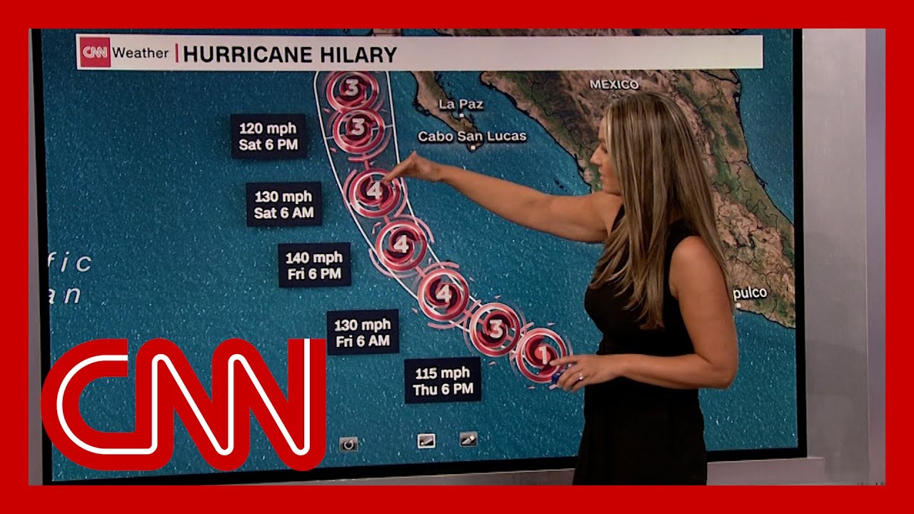 ‘Strengthening very quickly’: Hurricane Hilary heads toward Southern California