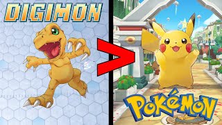 Why Digimon is Better Than Pokemon!