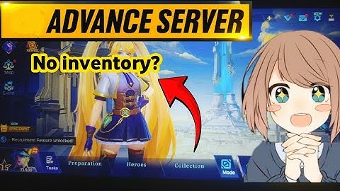 MLBB NEW UI users interface in Advance server.// mobile legends advance server beta version