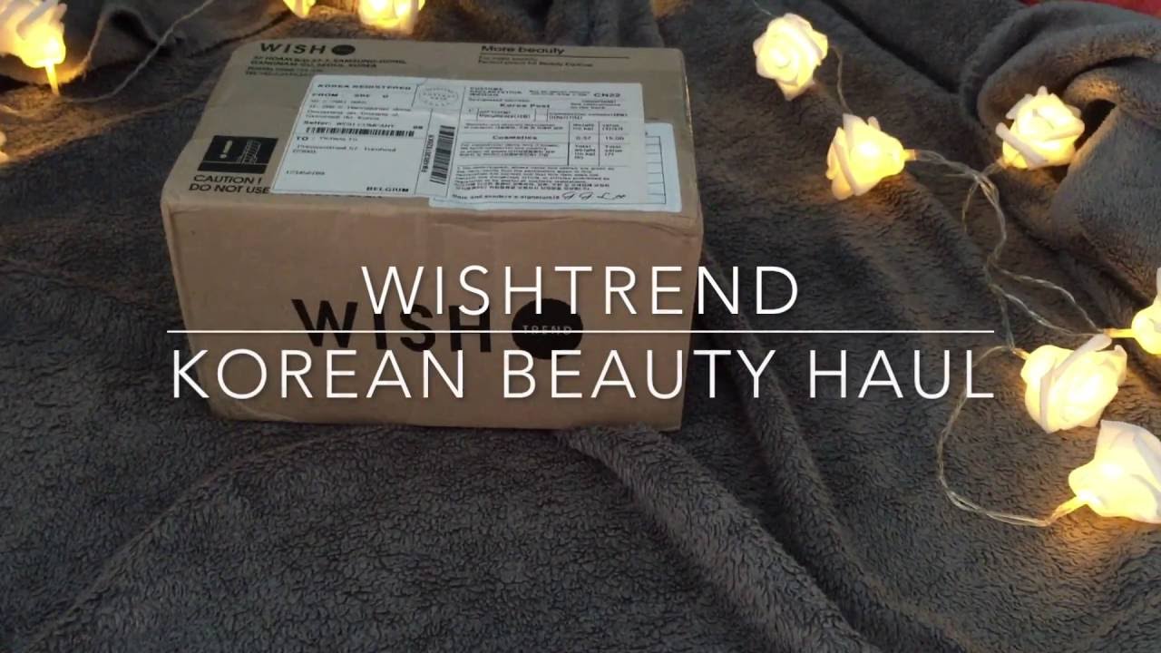 和我一起開箱片UNBOX WITH ME | WishTrend HAUL